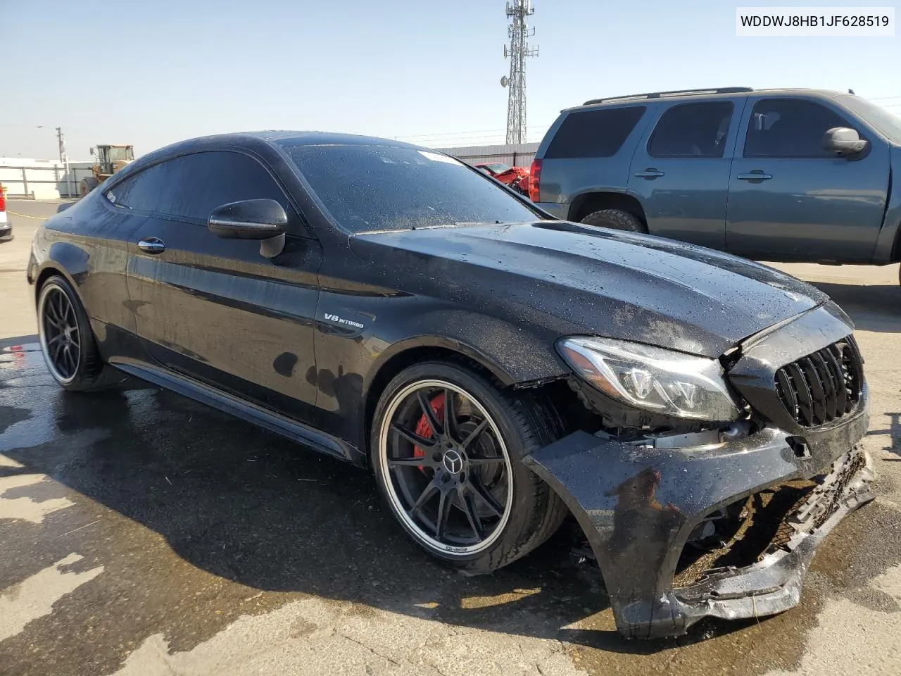 2018 Mercedes-Benz C 63 Amg-S VIN: WDDWJ8HB1JF628519 Lot: 74478004