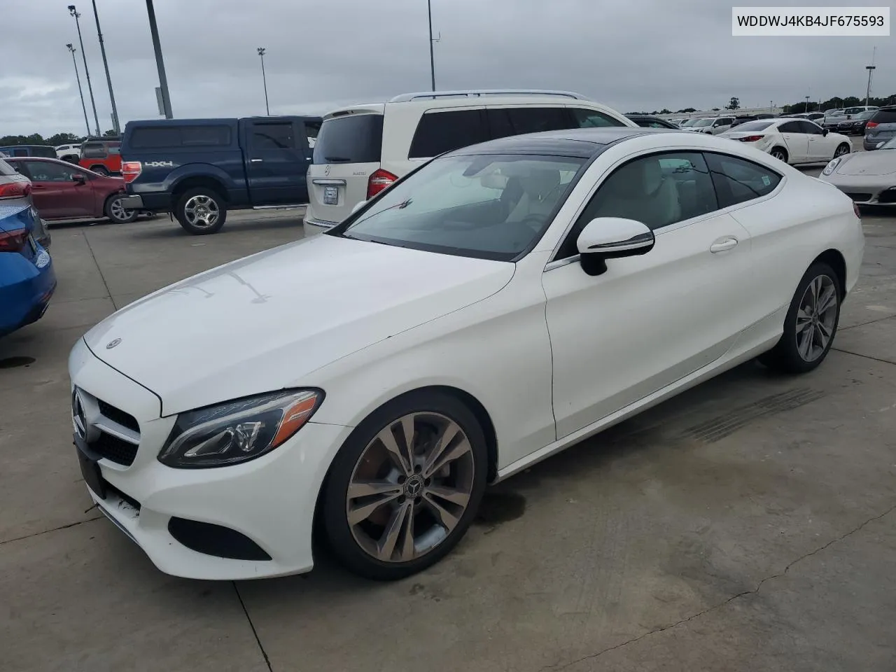 2018 Mercedes-Benz C 300 4Matic VIN: WDDWJ4KB4JF675593 Lot: 74501514