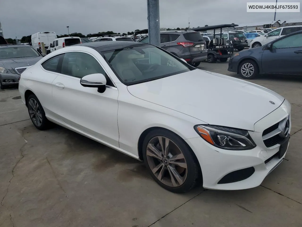 2018 Mercedes-Benz C 300 4Matic VIN: WDDWJ4KB4JF675593 Lot: 74501514