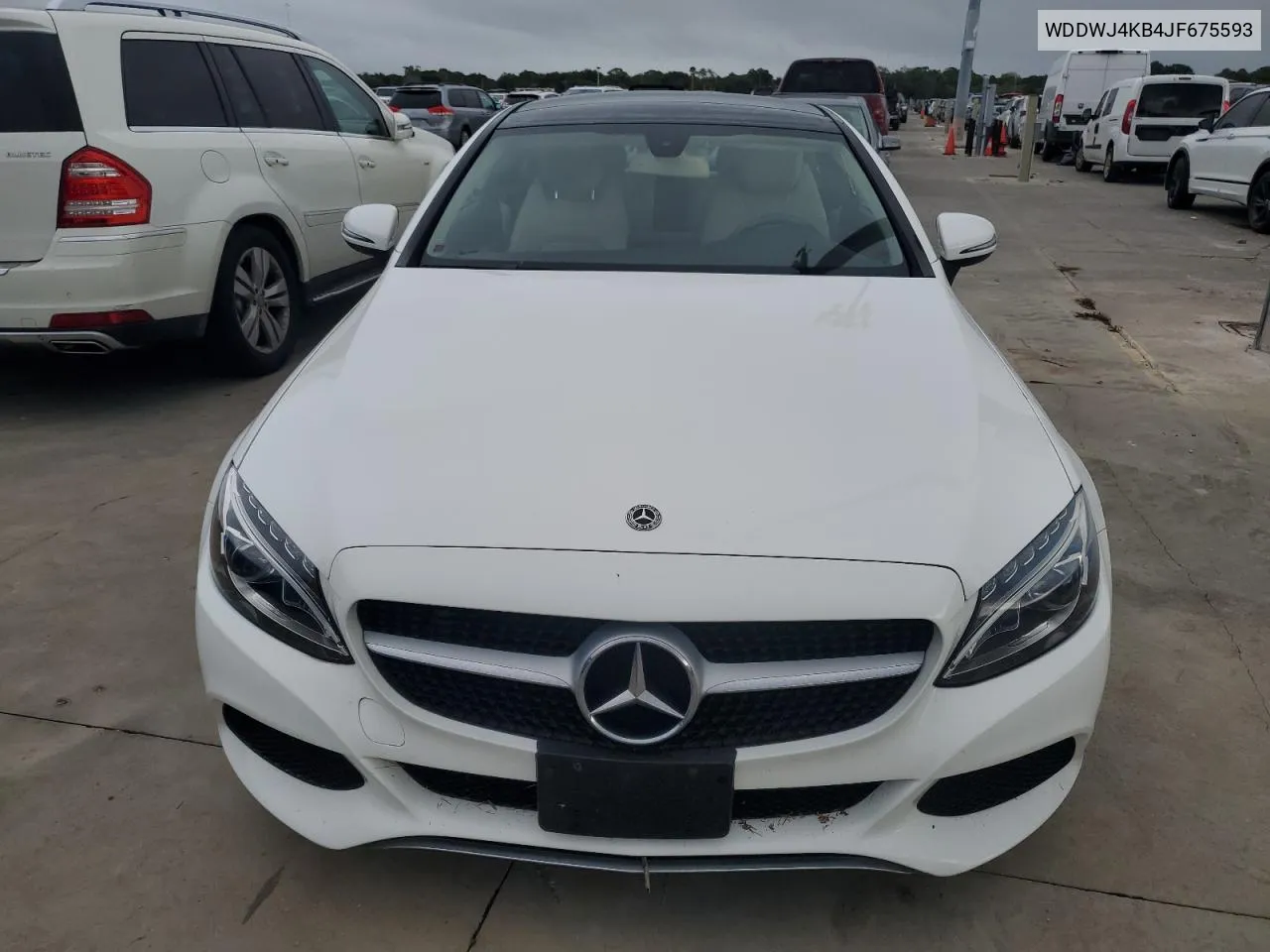 2018 Mercedes-Benz C 300 4Matic VIN: WDDWJ4KB4JF675593 Lot: 74501514