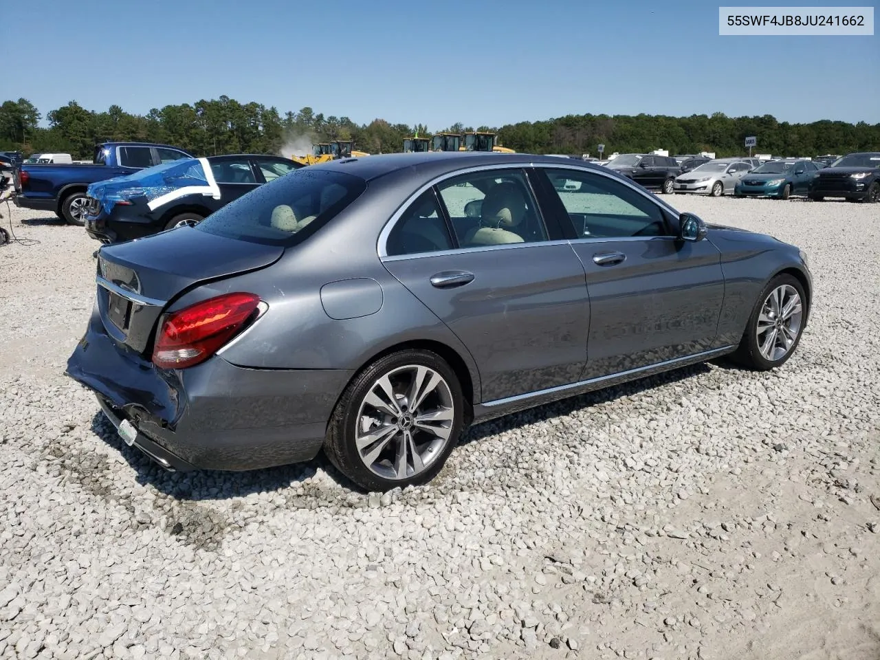 2018 Mercedes-Benz C 300 VIN: 55SWF4JB8JU241662 Lot: 75208634