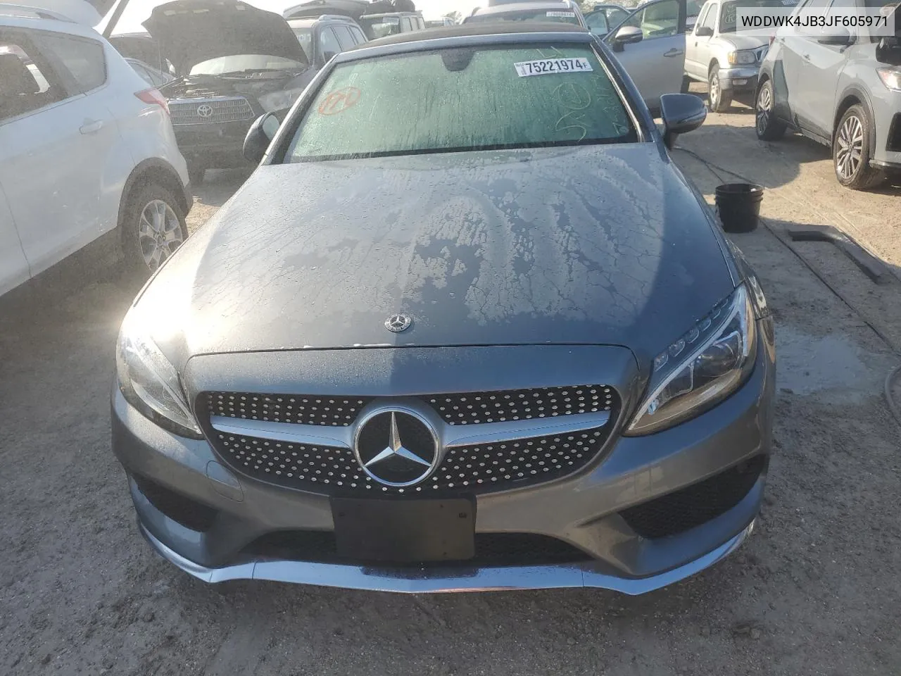 2018 Mercedes-Benz C 300 VIN: WDDWK4JB3JF605971 Lot: 75221974