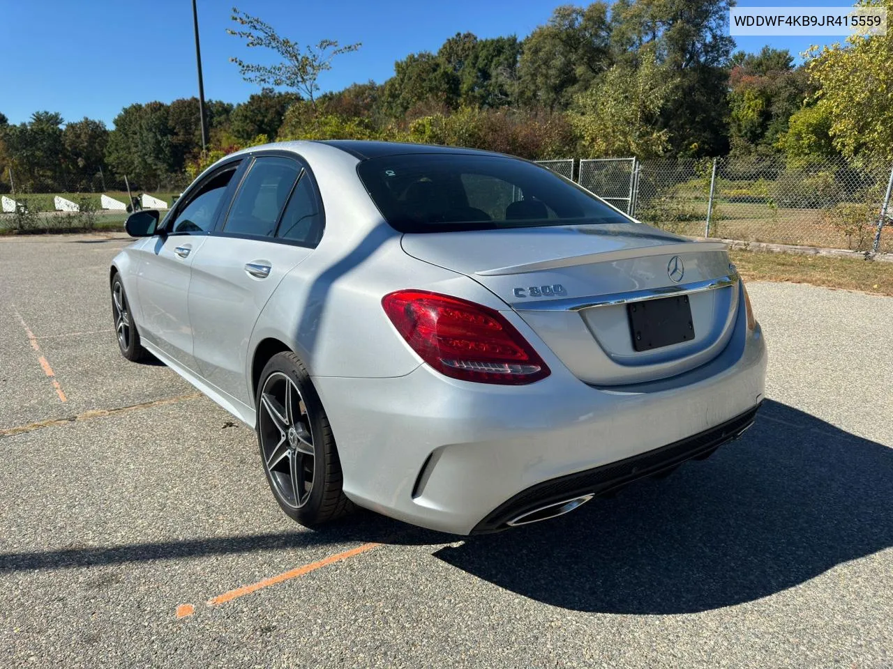 2018 Mercedes-Benz C 300 4Matic VIN: WDDWF4KB9JR415559 Lot: 75535684