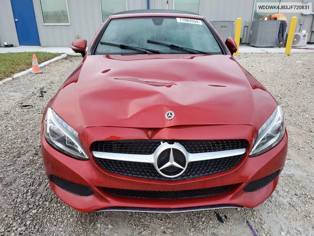 2018 Mercedes-Benz C 300 VIN: WDDWK4JB3JF720831 Lot: 77084554