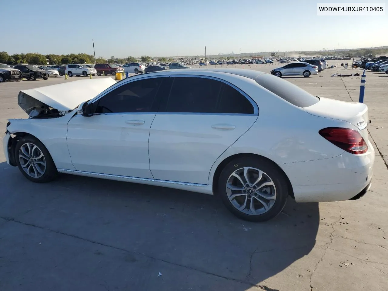 2018 Mercedes-Benz C 300 VIN: WDDWF4JBXJR410405 Lot: 77504654