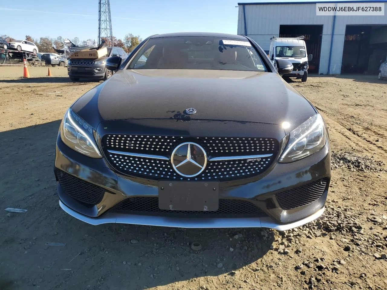 2018 Mercedes-Benz C 43 4Matic Amg VIN: WDDWJ6EB6JF627388 Lot: 77531744