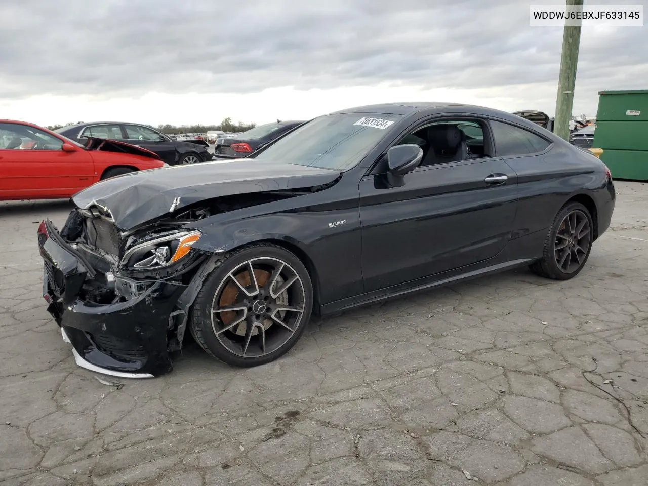 2018 Mercedes-Benz C 43 4Matic Amg VIN: WDDWJ6EBXJF633145 Lot: 78831534