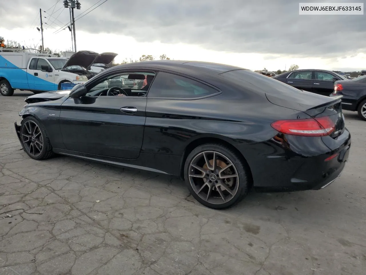 2018 Mercedes-Benz C 43 4Matic Amg VIN: WDDWJ6EBXJF633145 Lot: 78831534