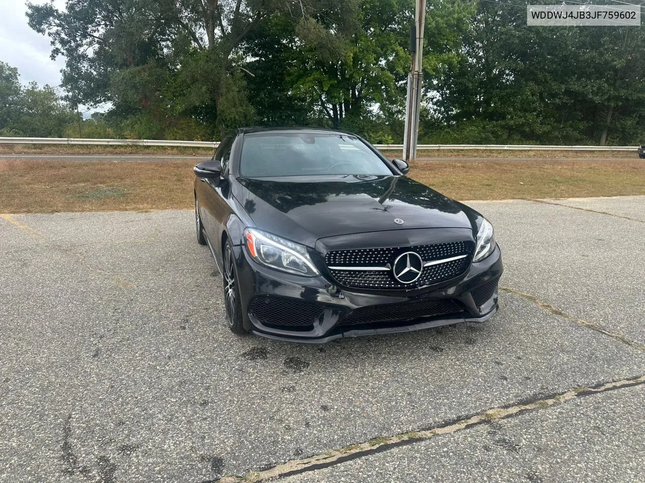 2018 Mercedes-Benz C 300 VIN: WDDWJ4JB3JF759602 Lot: 79326134