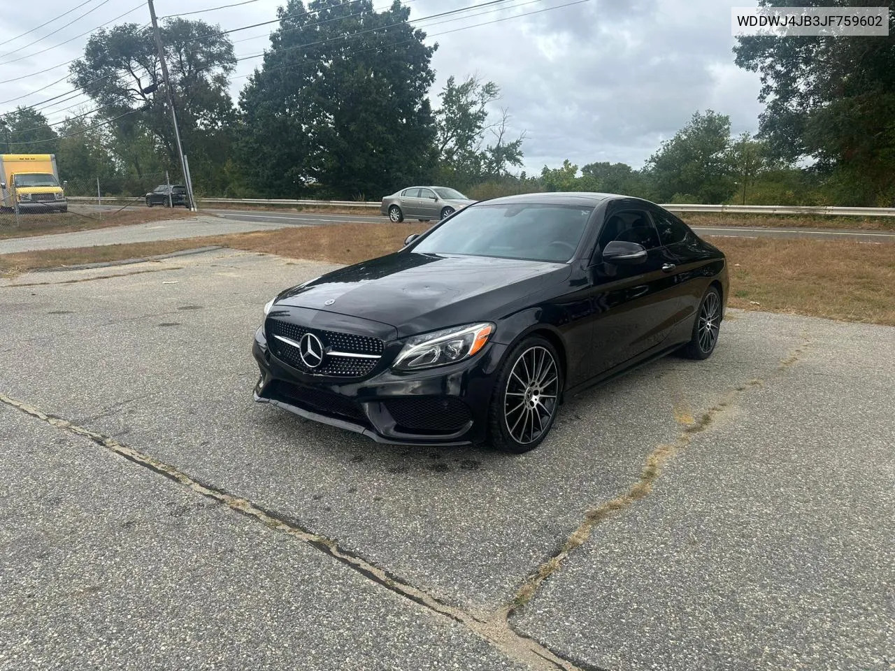 2018 Mercedes-Benz C 300 VIN: WDDWJ4JB3JF759602 Lot: 79326134