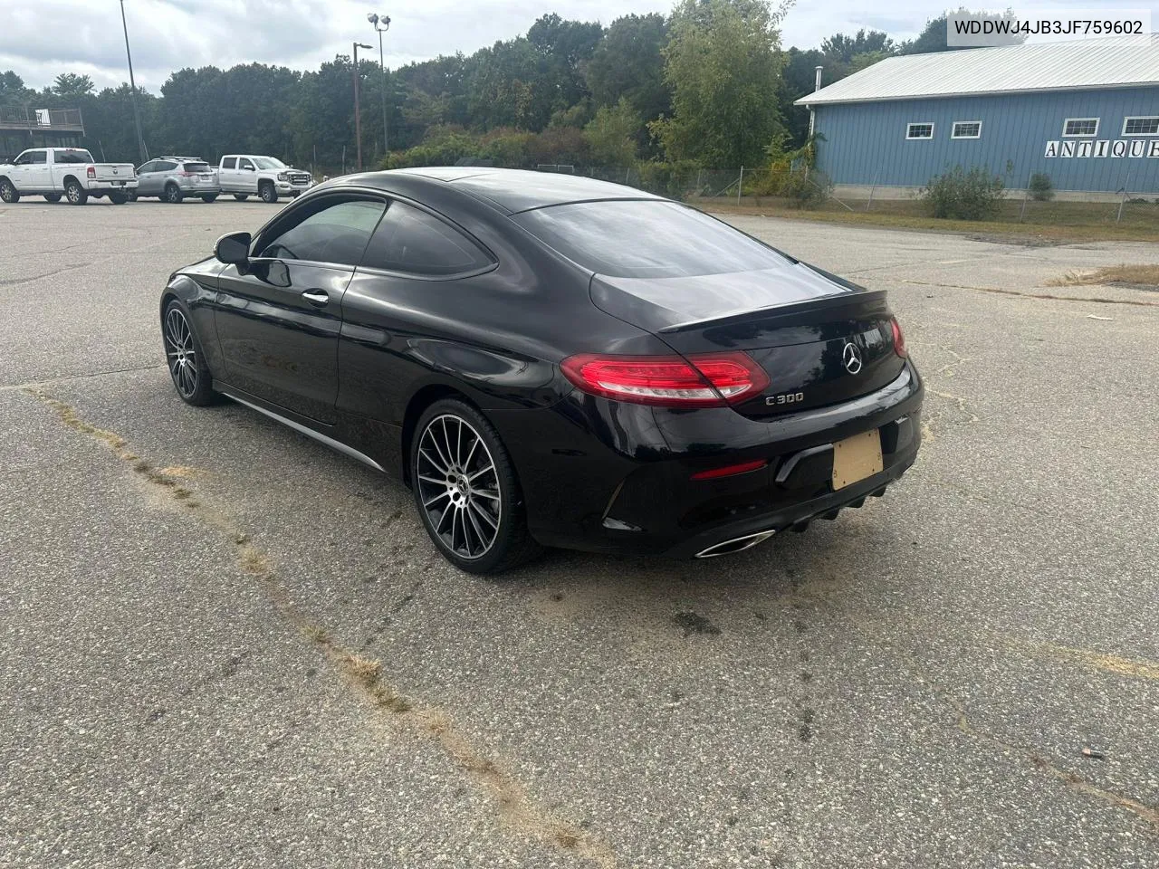 2018 Mercedes-Benz C 300 VIN: WDDWJ4JB3JF759602 Lot: 79326134