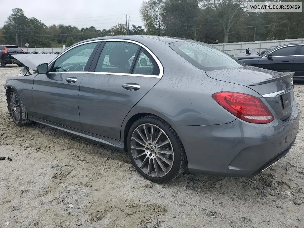 2018 Mercedes-Benz C 300 VIN: WDDWF4JB6JR350459 Lot: 79821734