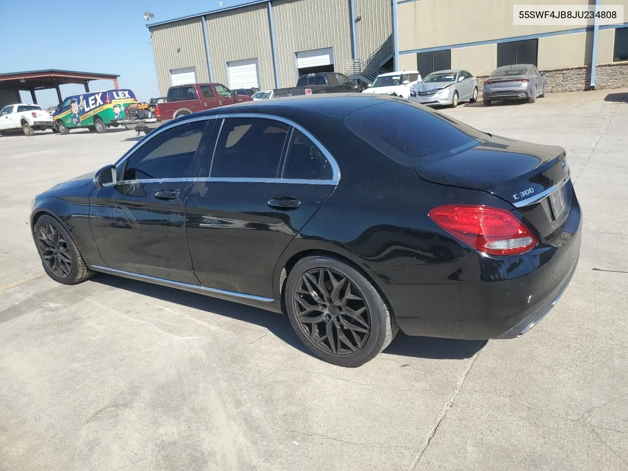 2018 Mercedes-Benz C 300 VIN: 55SWF4JB8JU234808 Lot: 80482574