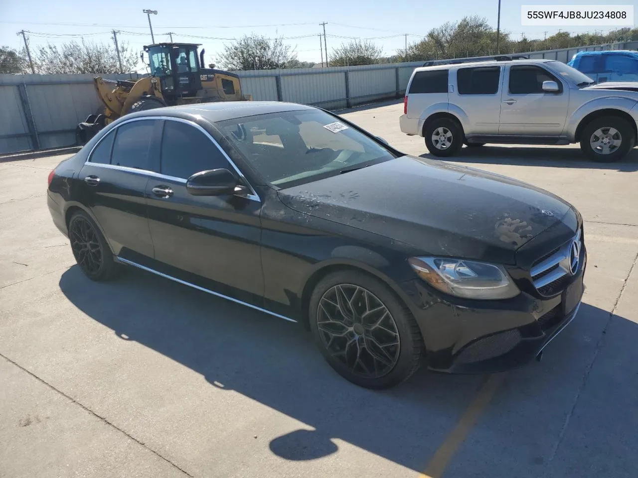 2018 Mercedes-Benz C 300 VIN: 55SWF4JB8JU234808 Lot: 80482574