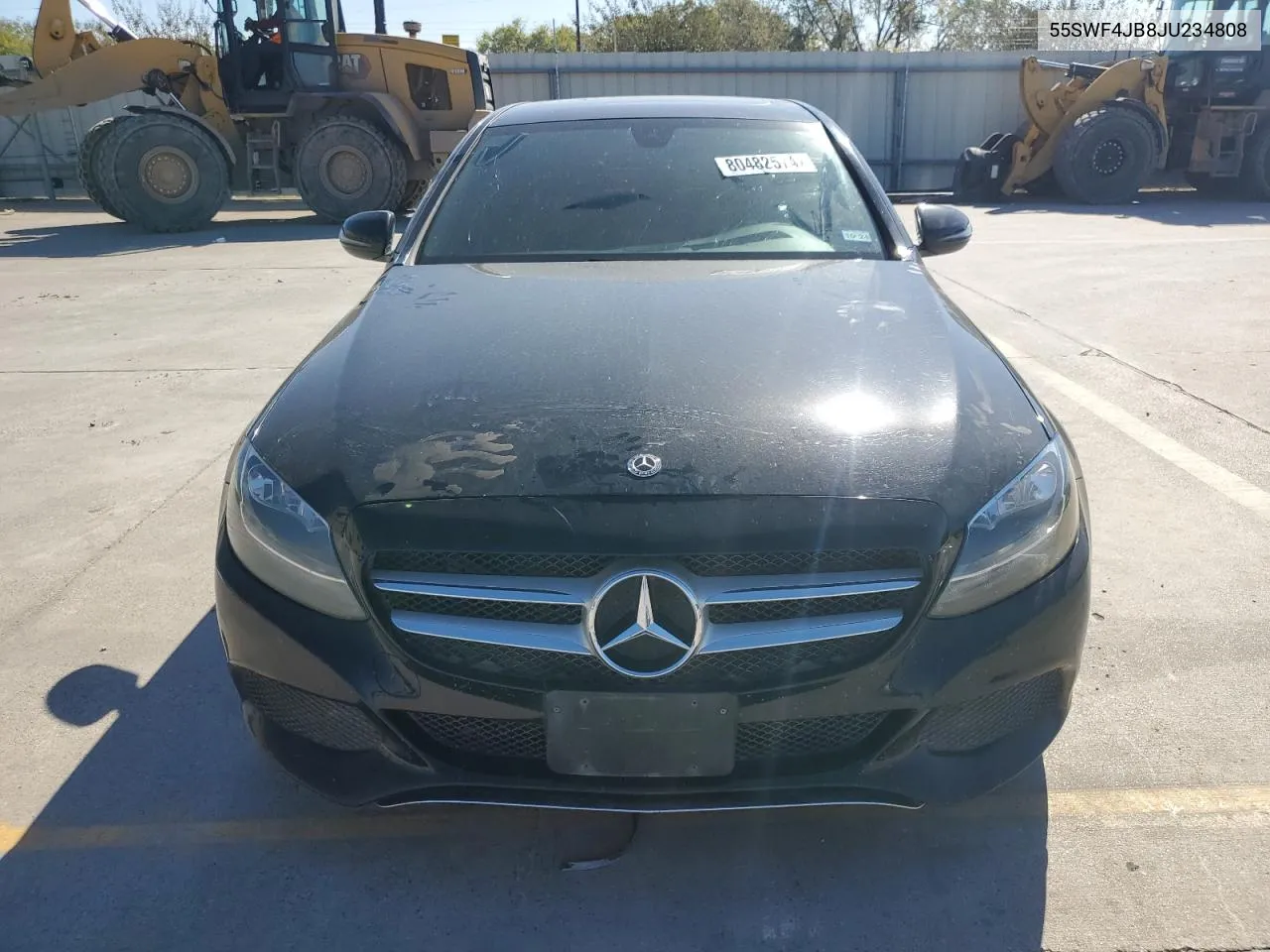 2018 Mercedes-Benz C 300 VIN: 55SWF4JB8JU234808 Lot: 80482574