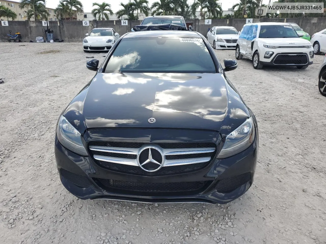 2018 Mercedes-Benz C 300 VIN: WDDWF4JB5JR331465 Lot: 80896514