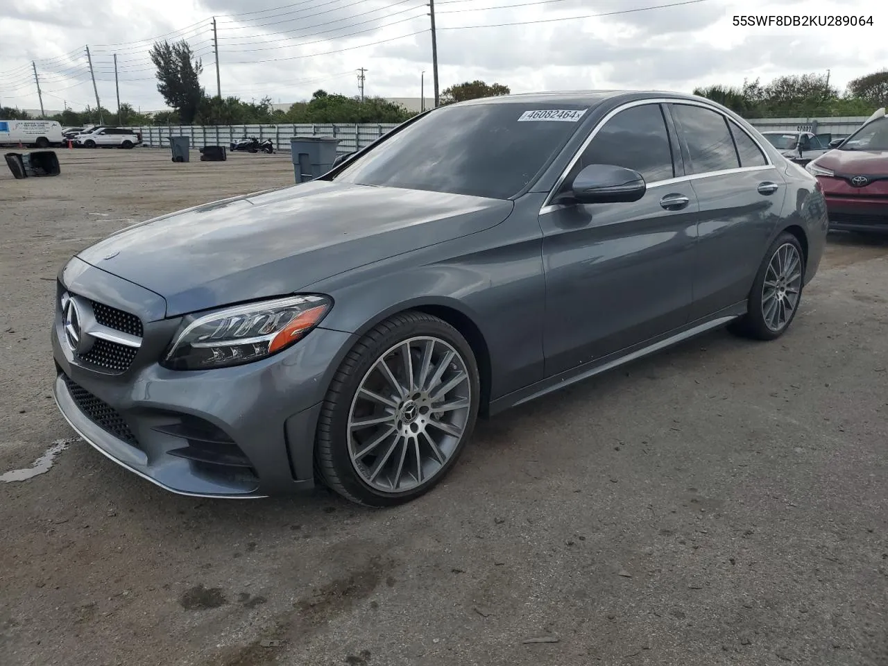 2019 Mercedes-Benz C 300 VIN: 55SWF8DB2KU289064 Lot: 46082464