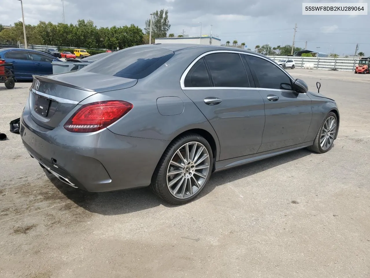 2019 Mercedes-Benz C 300 VIN: 55SWF8DB2KU289064 Lot: 46082464