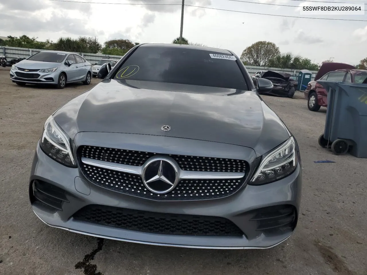 2019 Mercedes-Benz C 300 VIN: 55SWF8DB2KU289064 Lot: 46082464