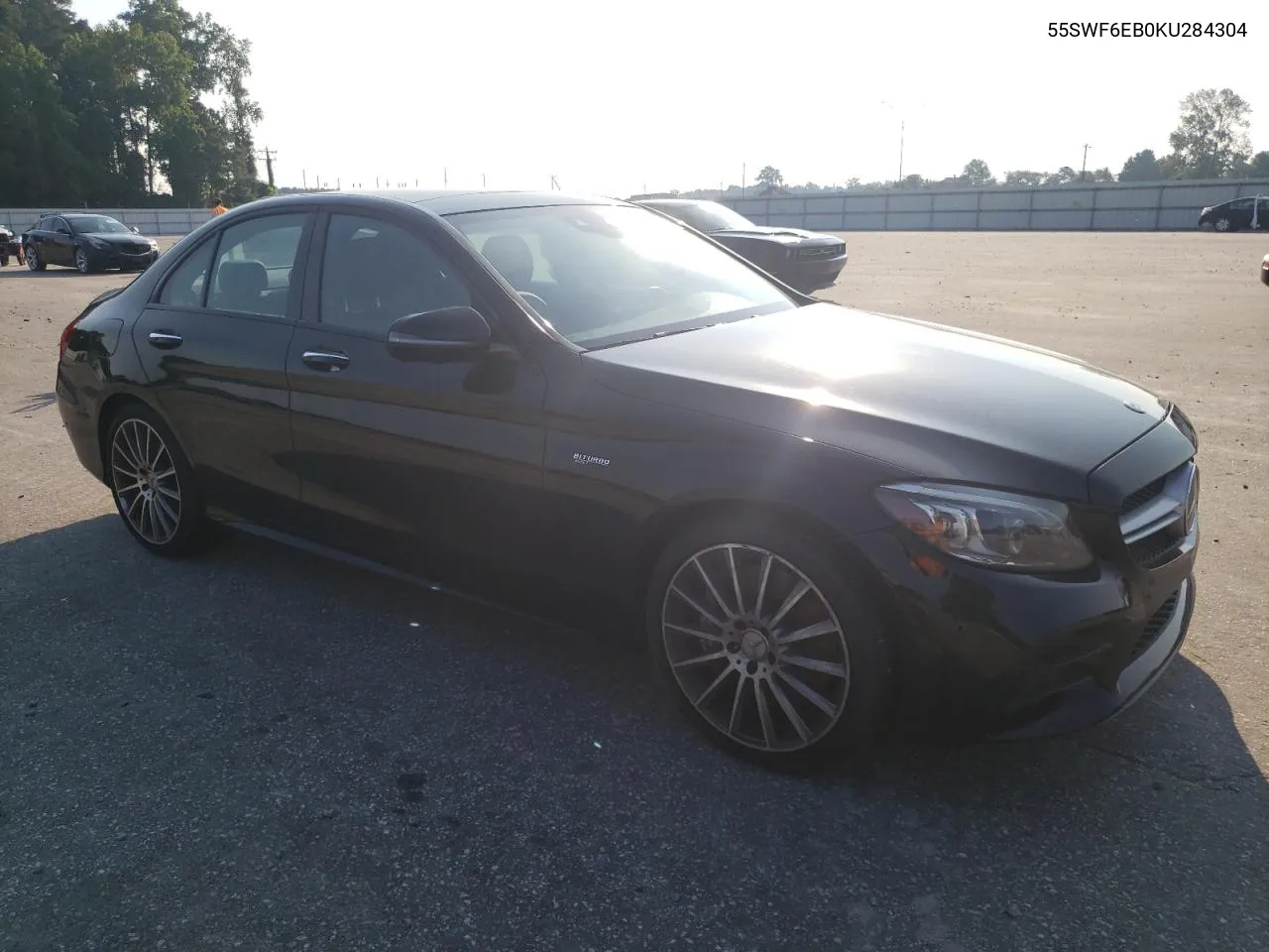 2019 Mercedes-Benz C 43 Amg VIN: 55SWF6EB0KU284304 Lot: 61150074