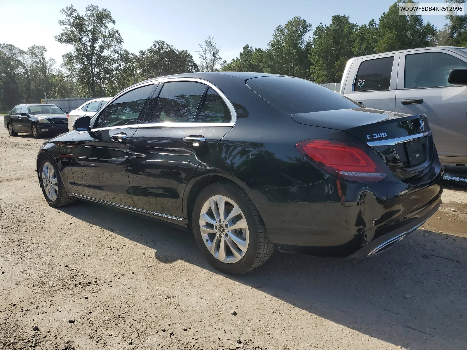 2019 Mercedes-Benz C 300 VIN: WDDWF8DB4KR512996 Lot: 65611904