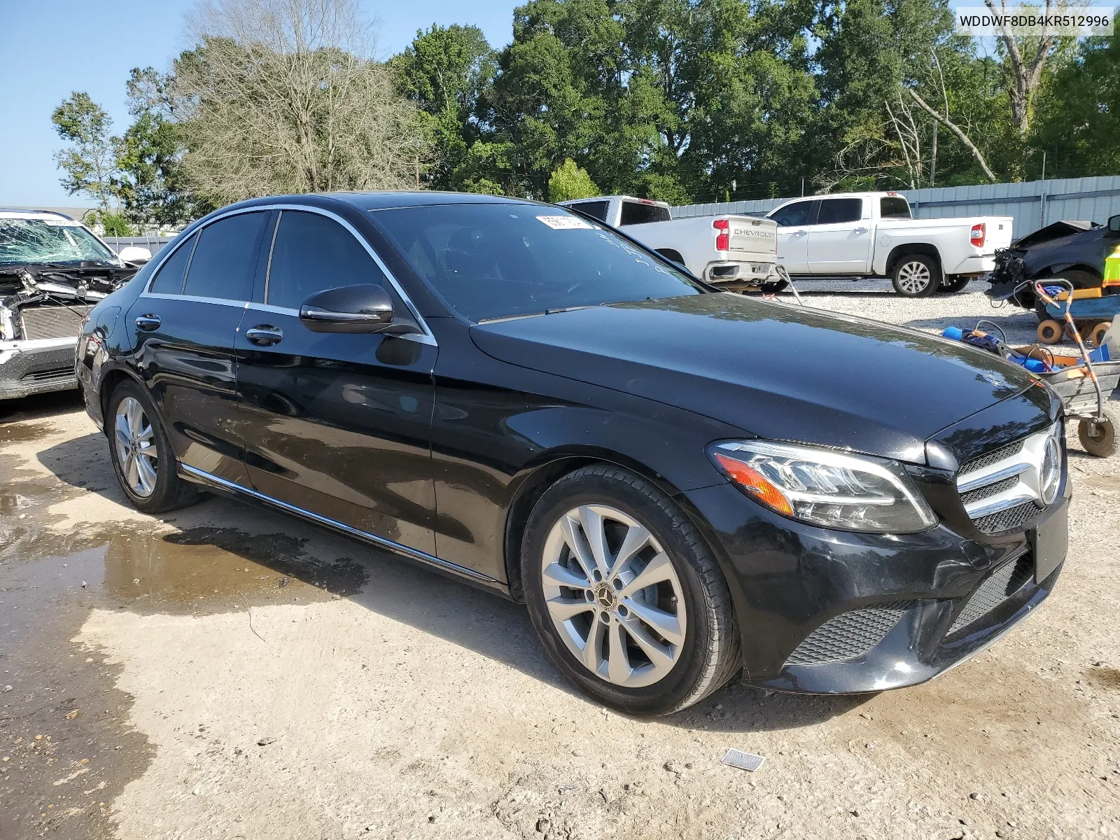 2019 Mercedes-Benz C 300 VIN: WDDWF8DB4KR512996 Lot: 65611904