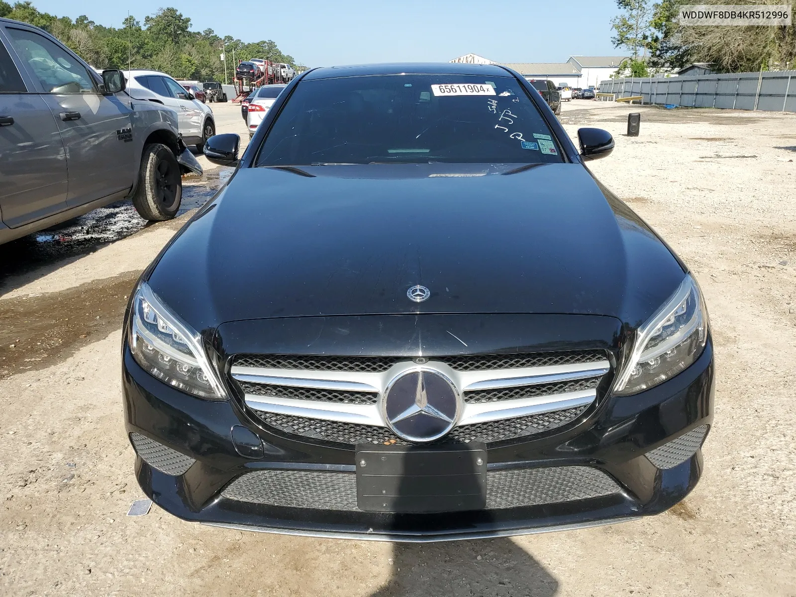 2019 Mercedes-Benz C 300 VIN: WDDWF8DB4KR512996 Lot: 65611904