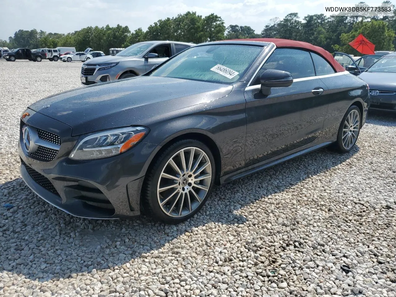 2019 Mercedes-Benz C 300 VIN: WDDWK8DB5KF773583 Lot: 66486094