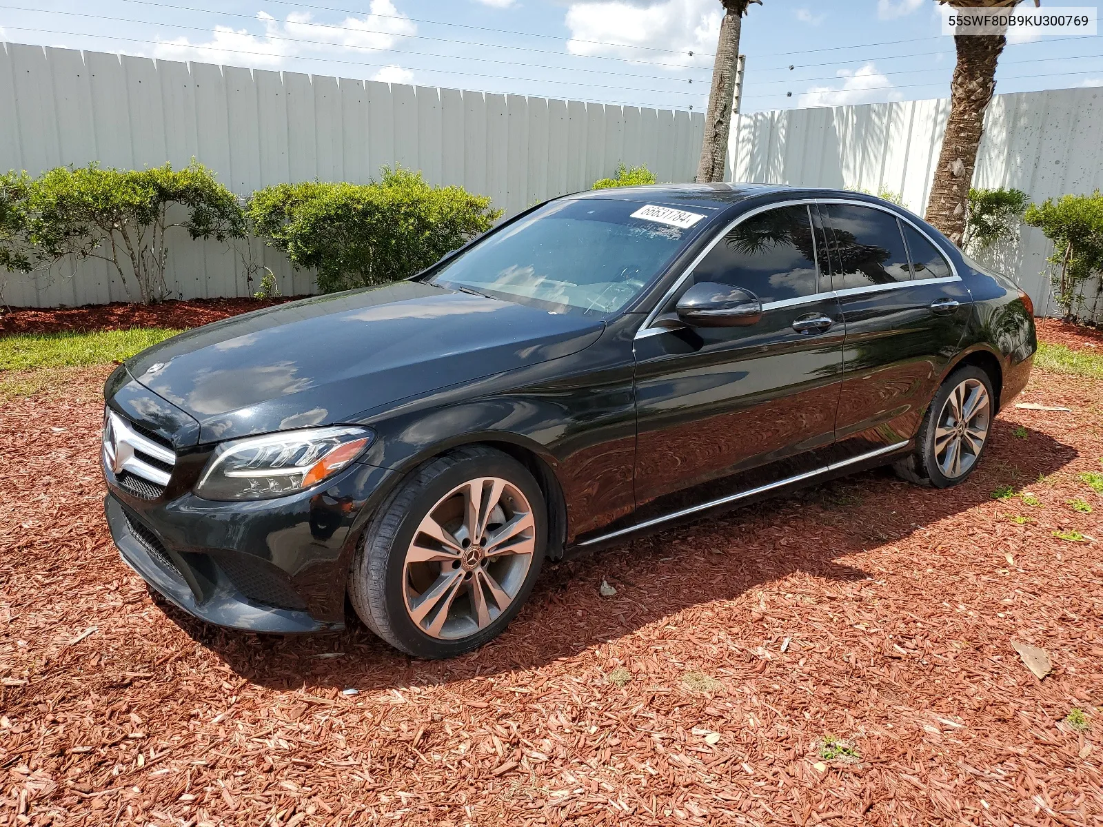 2019 Mercedes-Benz C 300 VIN: 55SWF8DB9KU300769 Lot: 66631784