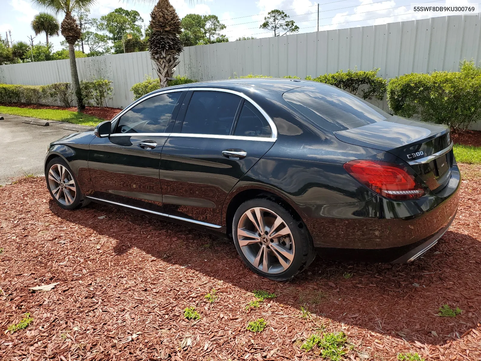 2019 Mercedes-Benz C 300 VIN: 55SWF8DB9KU300769 Lot: 66631784