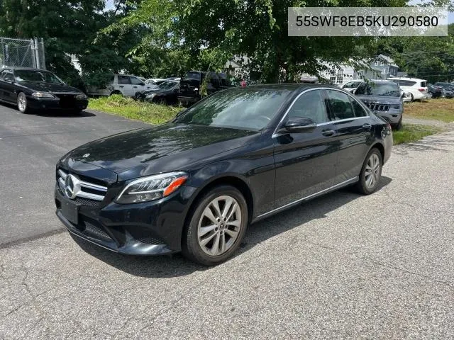 2019 Mercedes-Benz C 300 4Matic VIN: 55SWF8EB5KU290580 Lot: 67320824