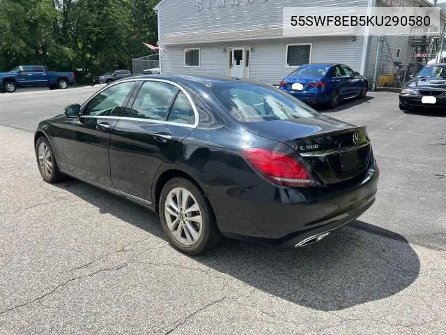 2019 Mercedes-Benz C 300 4Matic VIN: 55SWF8EB5KU290580 Lot: 67320824