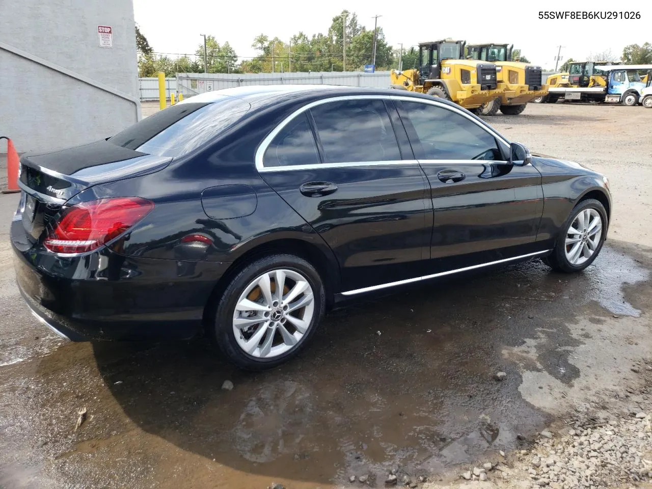 2019 Mercedes-Benz C 300 4Matic VIN: 55SWF8EB6KU291026 Lot: 68644394