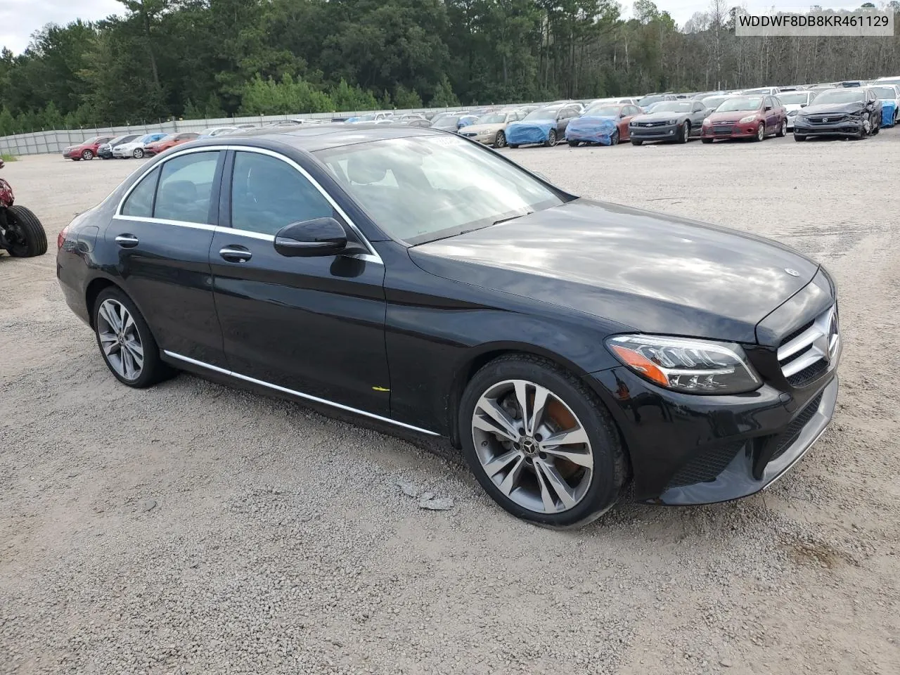 2019 Mercedes-Benz C 300 VIN: WDDWF8DB8KR461129 Lot: 68884234