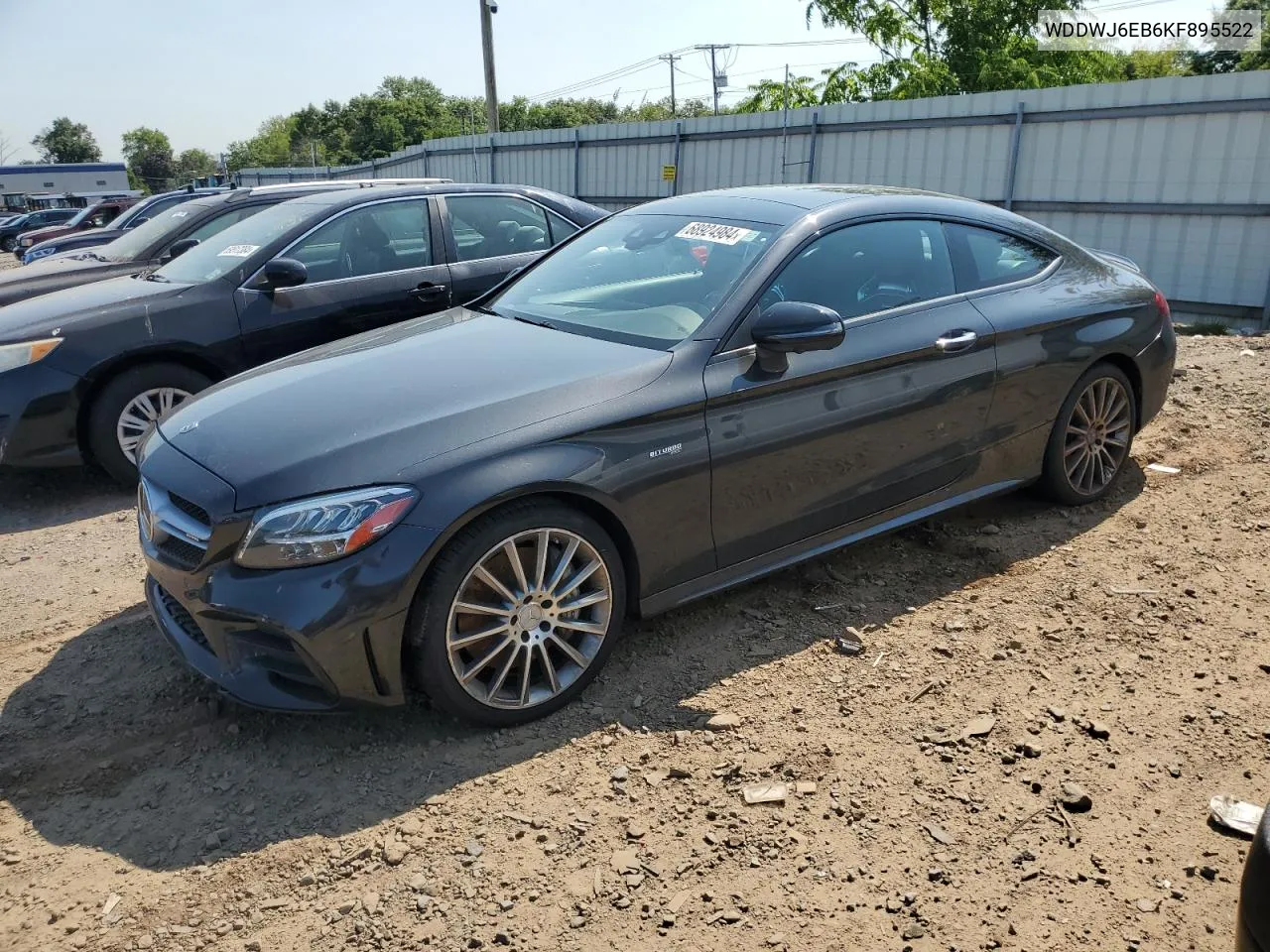 2019 Mercedes-Benz C 43 Amg VIN: WDDWJ6EB6KF895522 Lot: 68924984