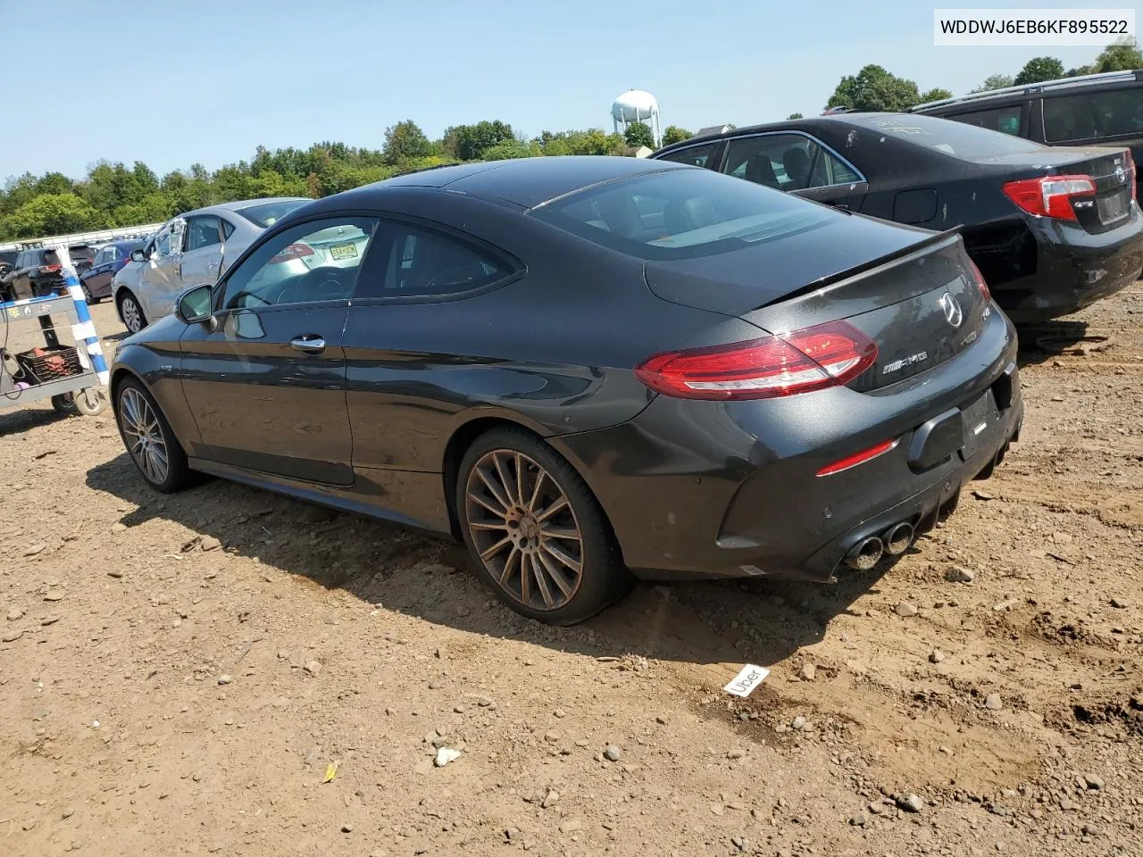 2019 Mercedes-Benz C 43 Amg VIN: WDDWJ6EB6KF895522 Lot: 68924984