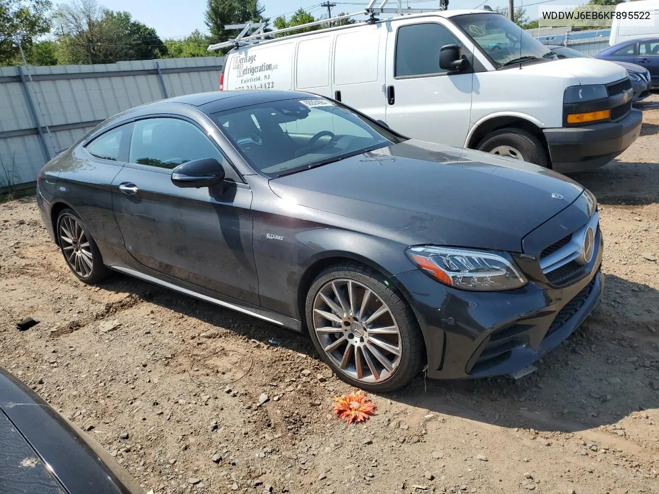 2019 Mercedes-Benz C 43 Amg VIN: WDDWJ6EB6KF895522 Lot: 68924984