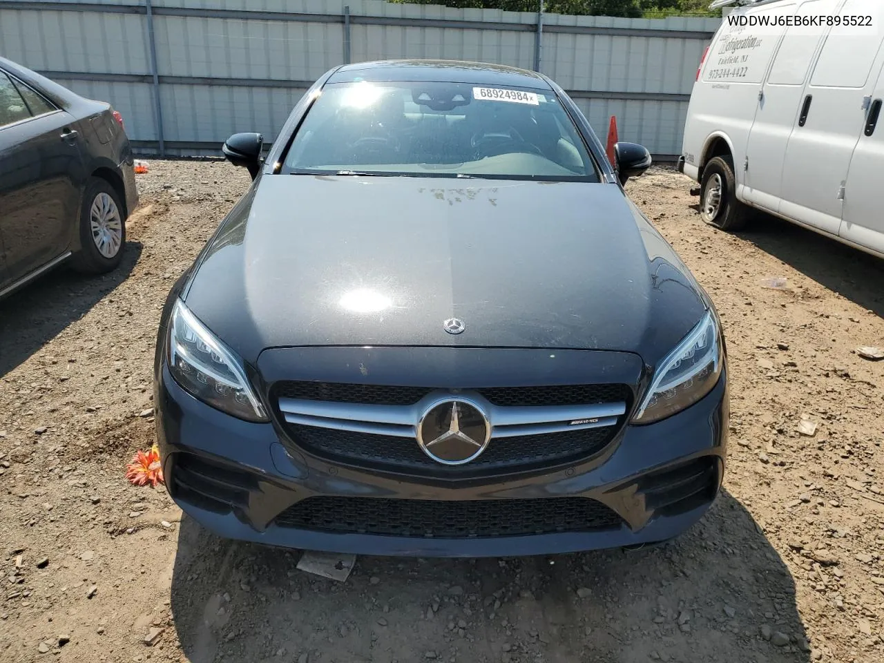 2019 Mercedes-Benz C 43 Amg VIN: WDDWJ6EB6KF895522 Lot: 68924984