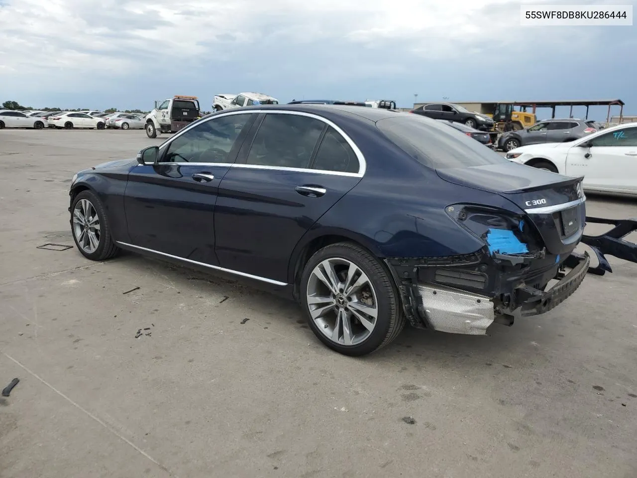 2019 Mercedes-Benz C 300 VIN: 55SWF8DB8KU286444 Lot: 68941634