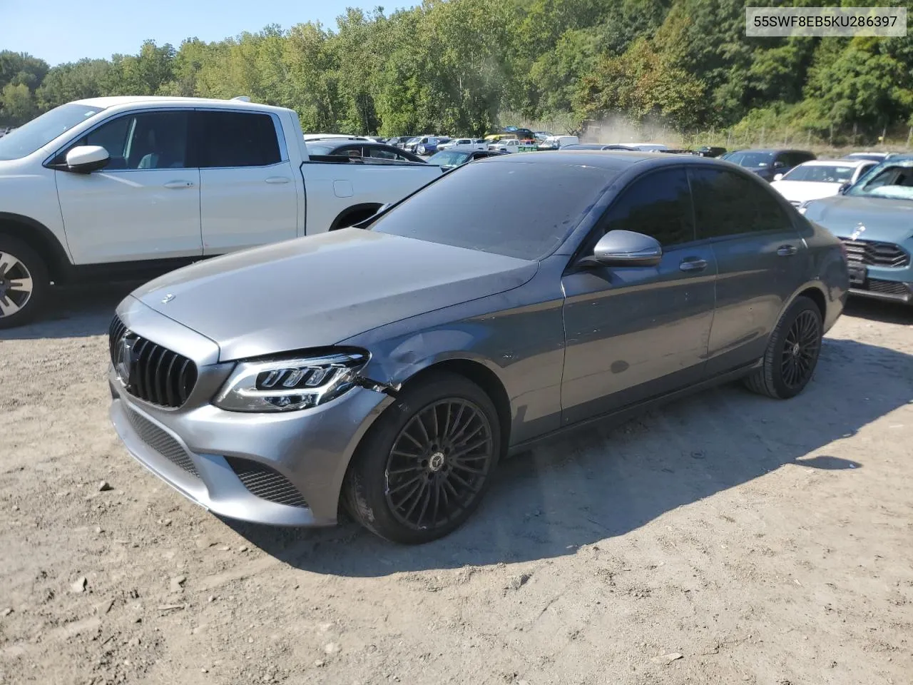 2019 Mercedes-Benz C 300 4Matic VIN: 55SWF8EB5KU286397 Lot: 69424484