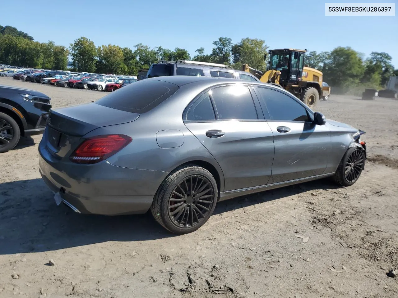 2019 Mercedes-Benz C 300 4Matic VIN: 55SWF8EB5KU286397 Lot: 69424484