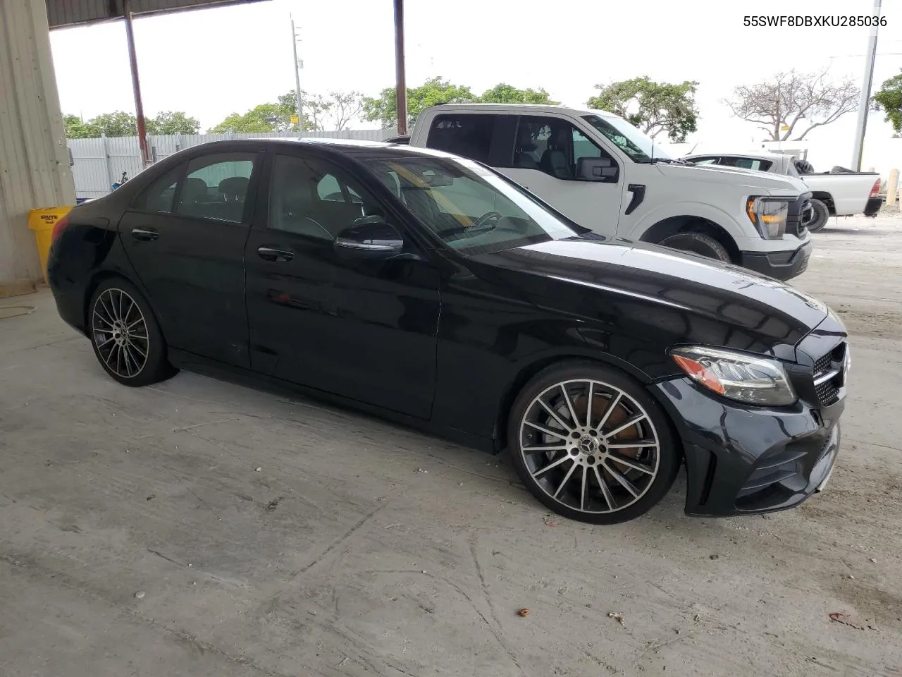 2019 Mercedes-Benz C 300 VIN: 55SWF8DBXKU285036 Lot: 69677234