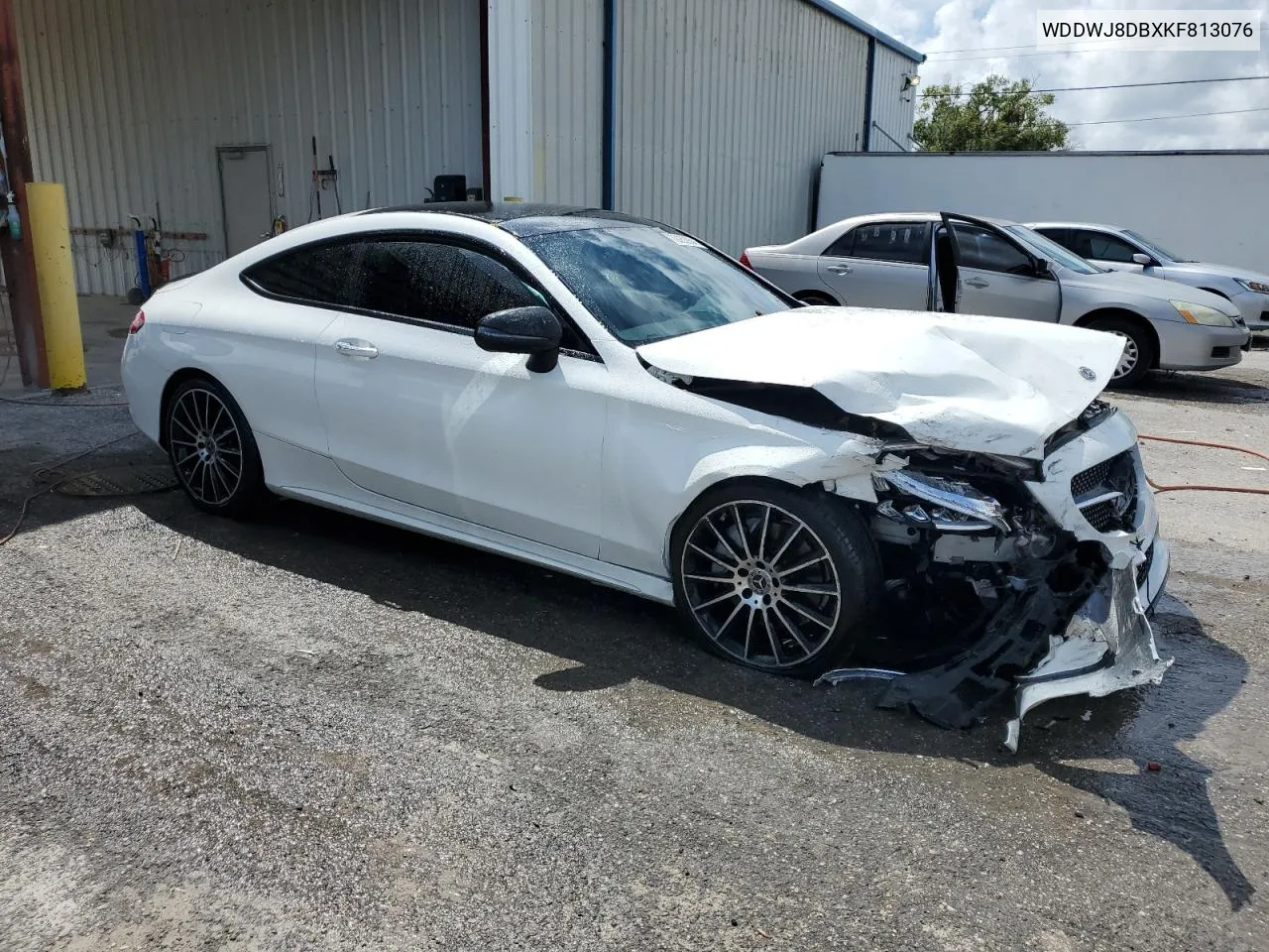 2019 Mercedes-Benz C 300 VIN: WDDWJ8DBXKF813076 Lot: 70262934