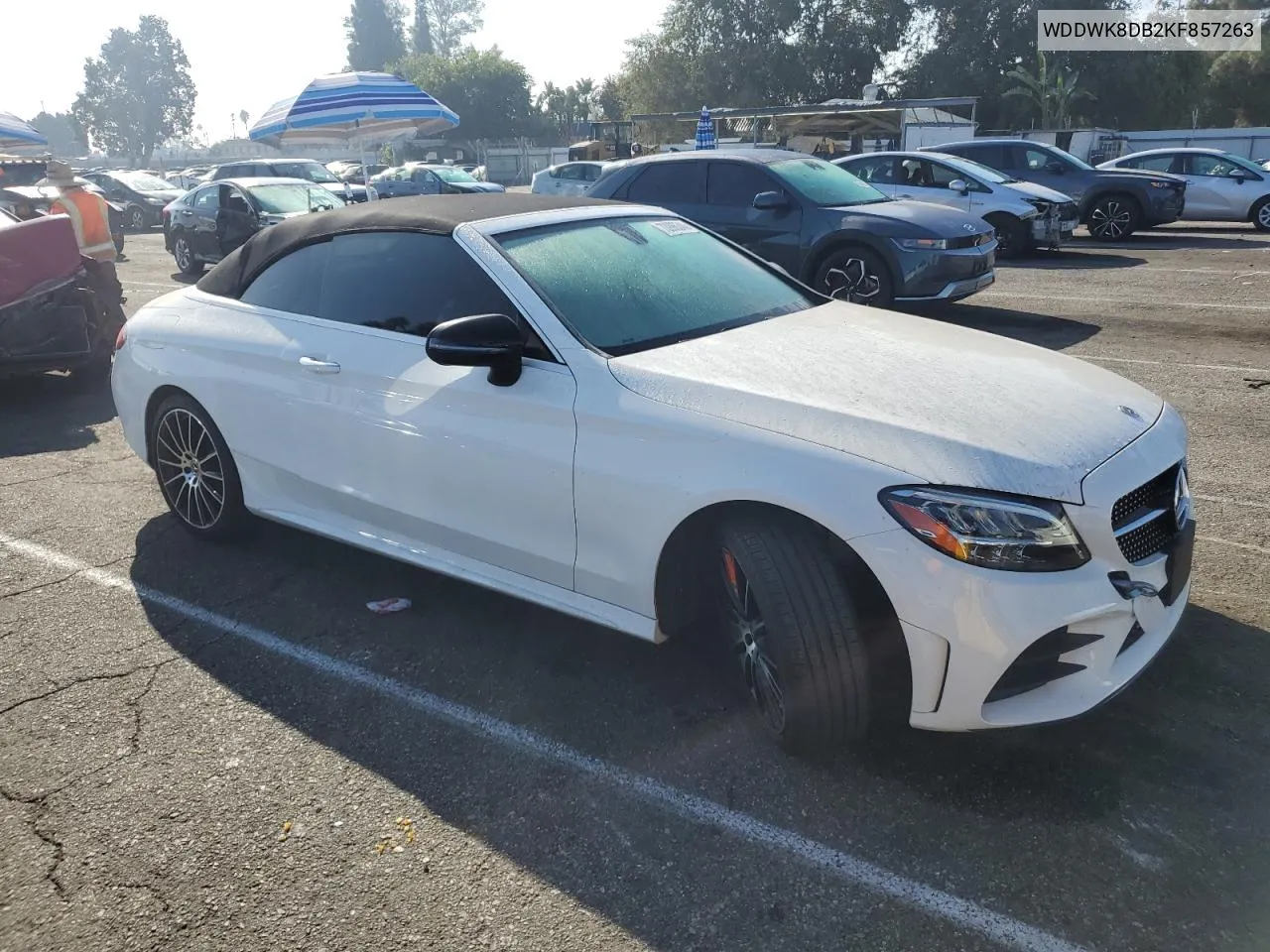 2019 Mercedes-Benz C 300 VIN: WDDWK8DB2KF857263 Lot: 70996344