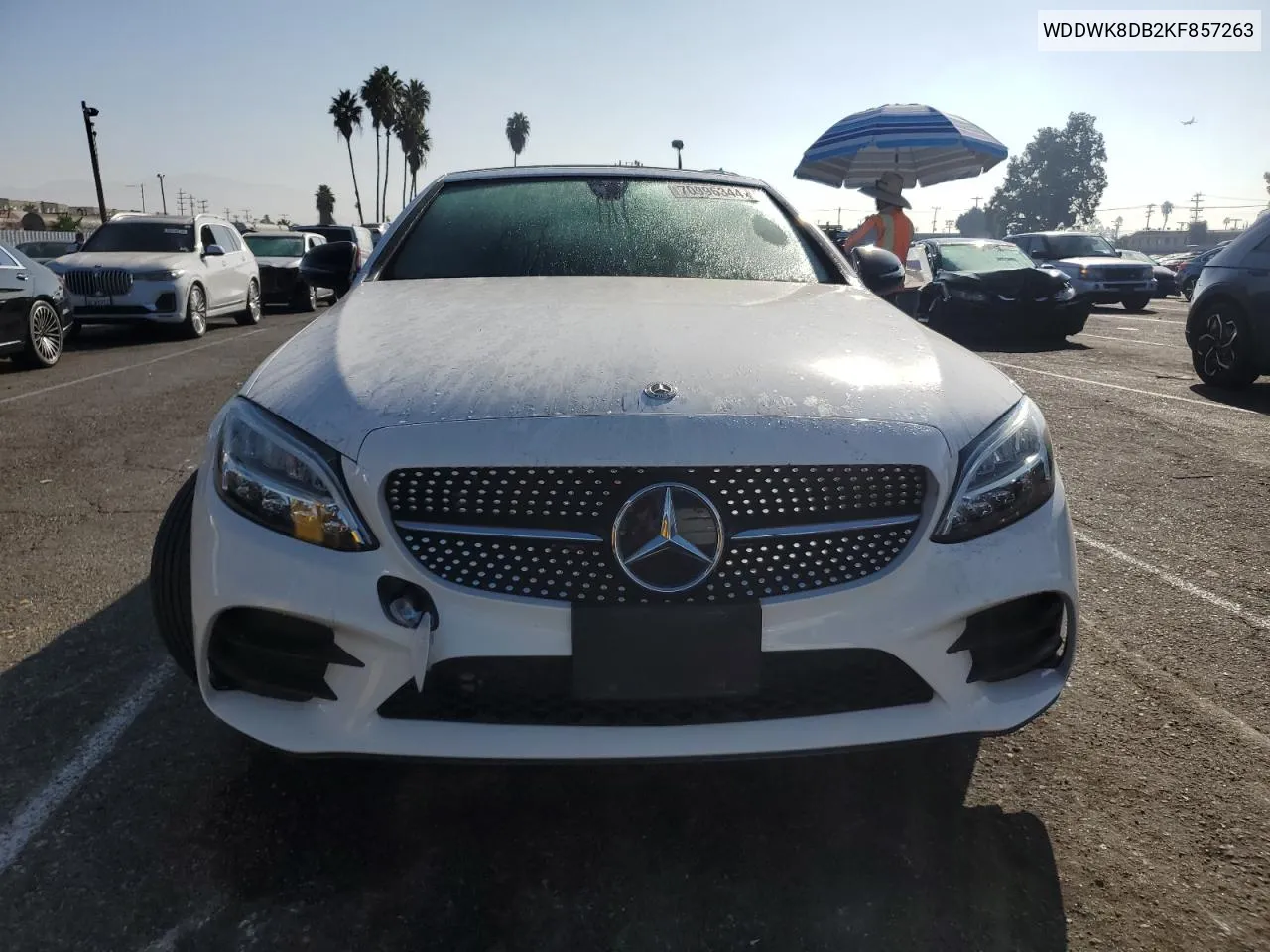 2019 Mercedes-Benz C 300 VIN: WDDWK8DB2KF857263 Lot: 70996344