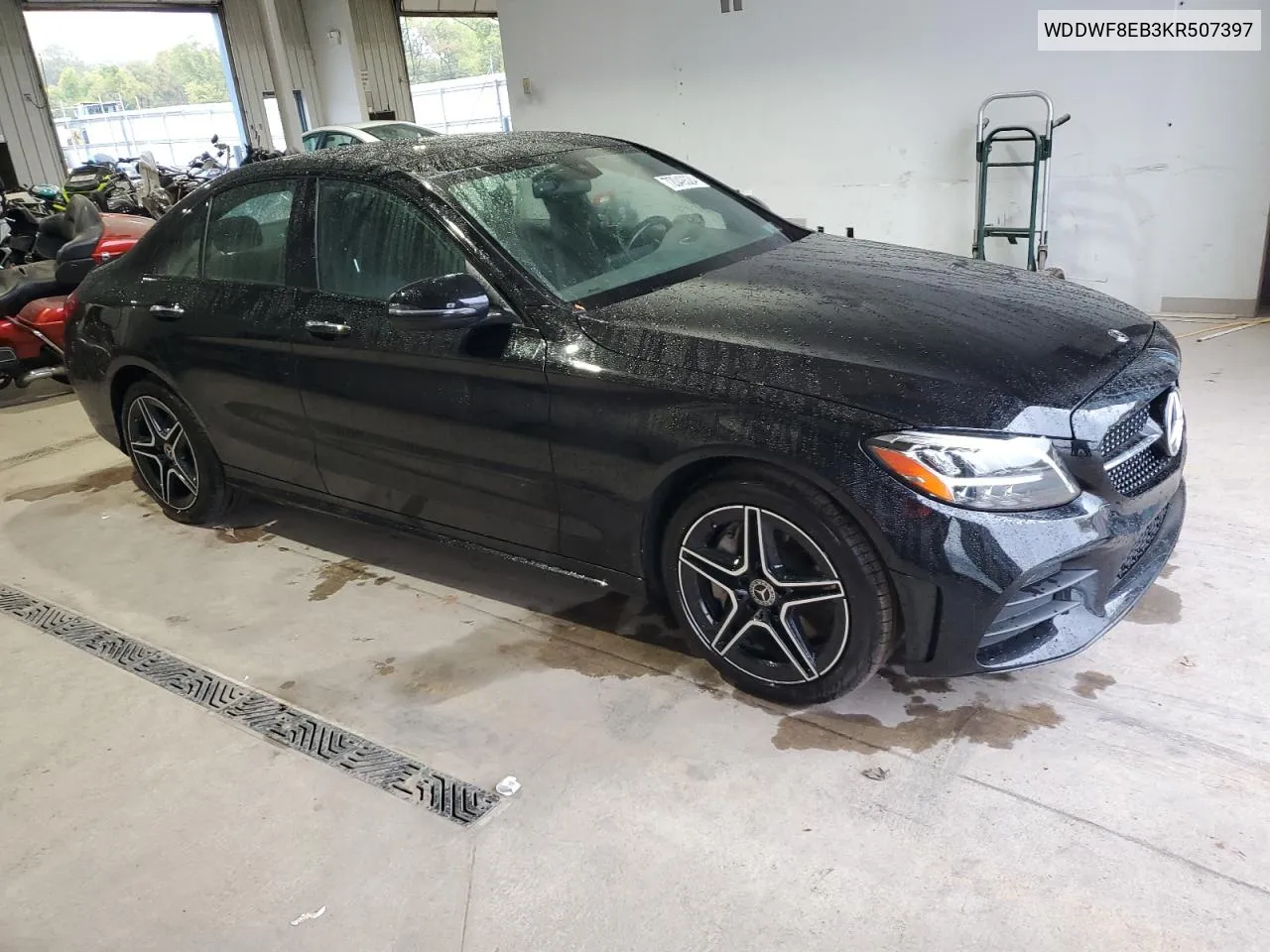 2019 Mercedes-Benz C 300 4Matic VIN: WDDWF8EB3KR507397 Lot: 72049324