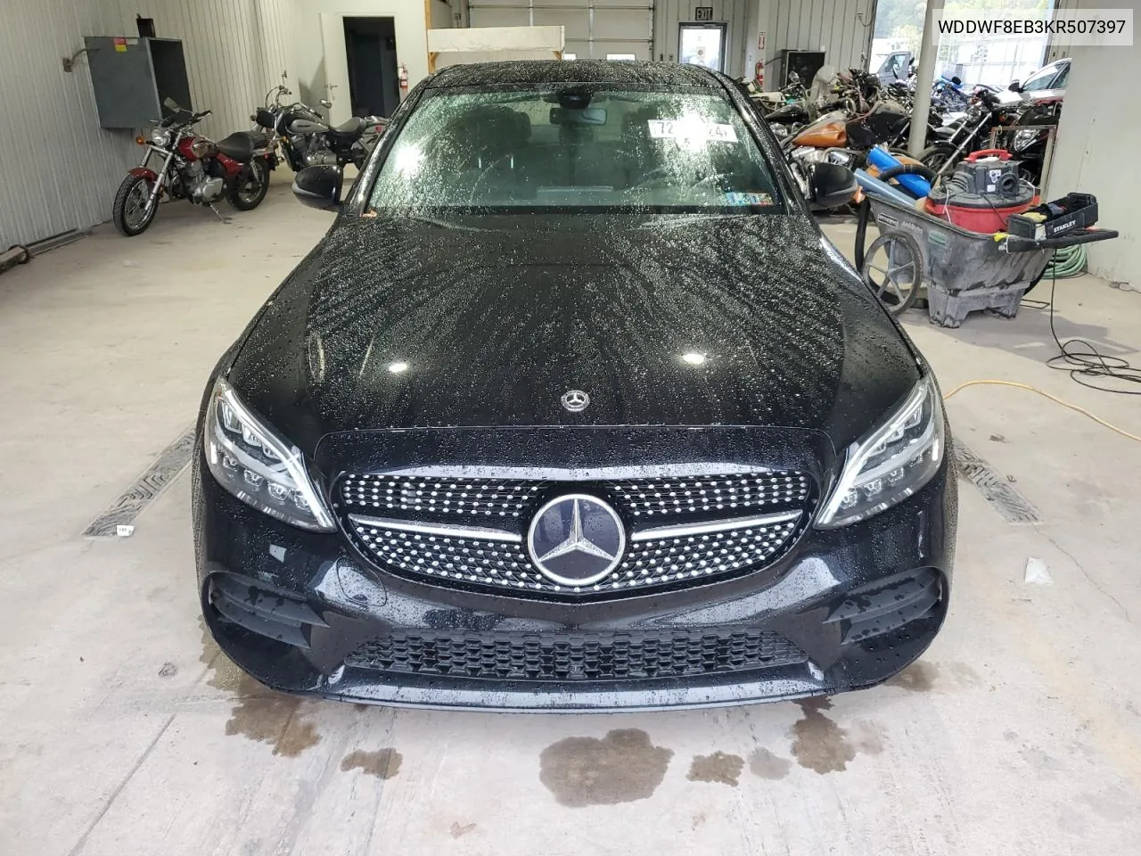 2019 Mercedes-Benz C 300 4Matic VIN: WDDWF8EB3KR507397 Lot: 72049324