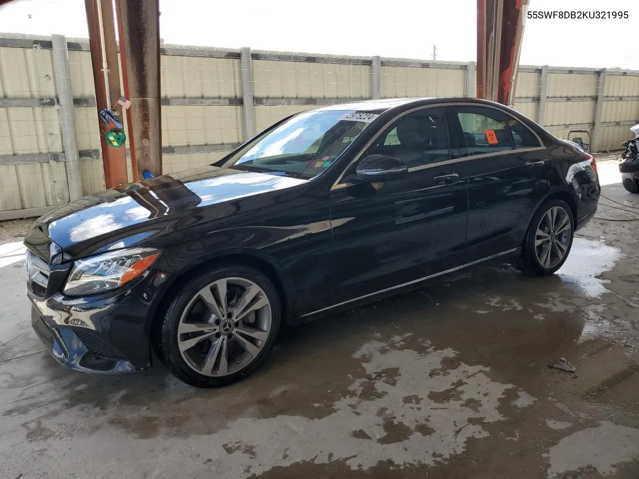 2019 Mercedes-Benz C 300 VIN: 55SWF8DB2KU321995 Lot: 72975224