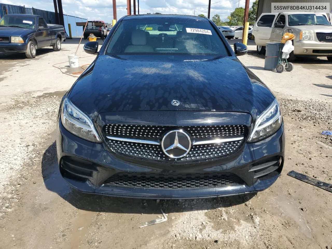 2019 Mercedes-Benz C 300 VIN: 55SWF8DB4KU314434 Lot: 72984204