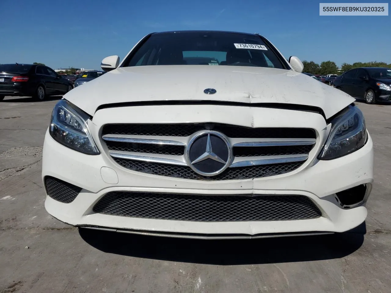 2019 Mercedes-Benz C 300 4Matic VIN: 55SWF8EB9KU320325 Lot: 73610794